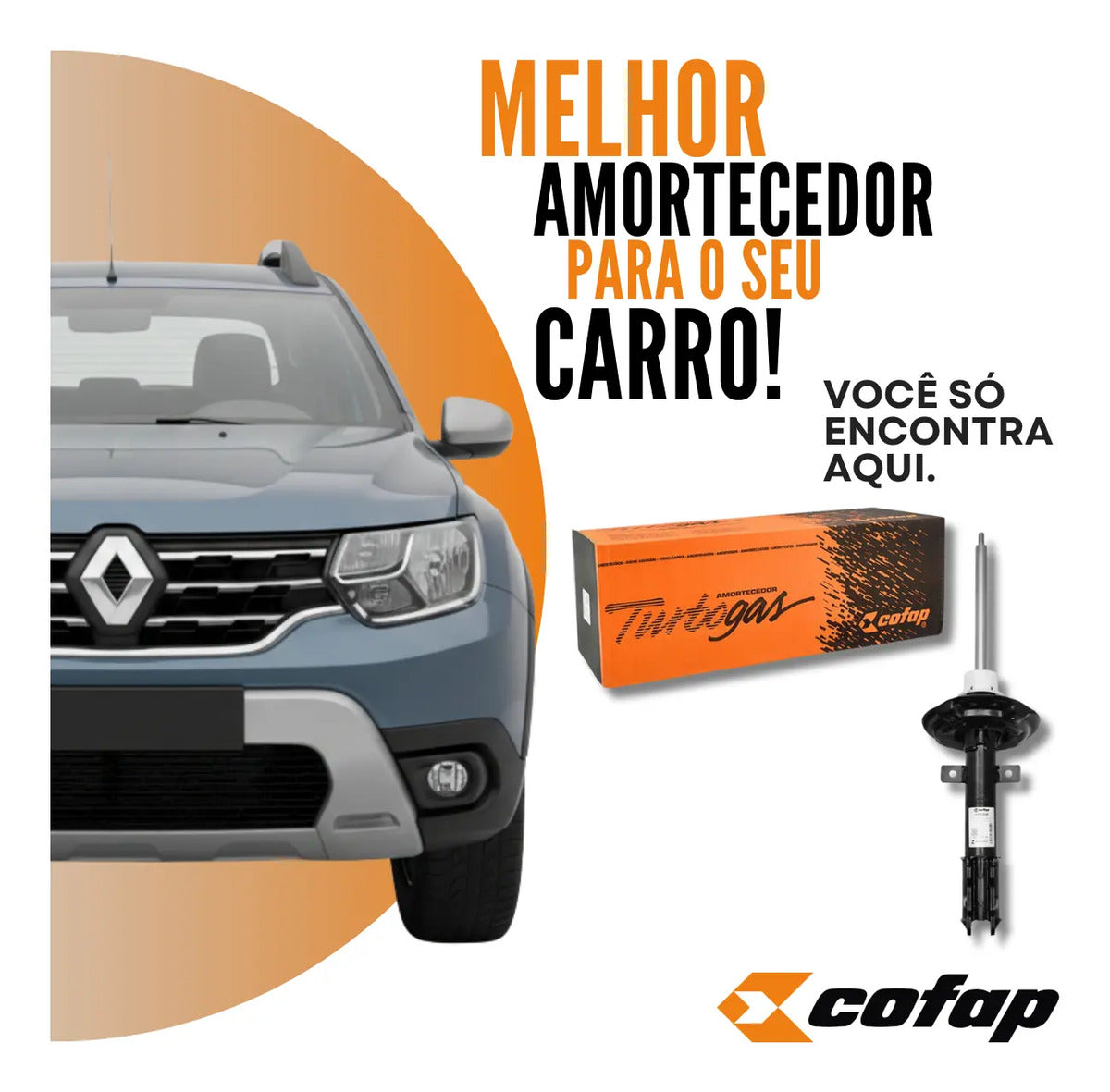Amortecedor Traseiro Oroch 2015 16 17 18 Em Diante - Cofap