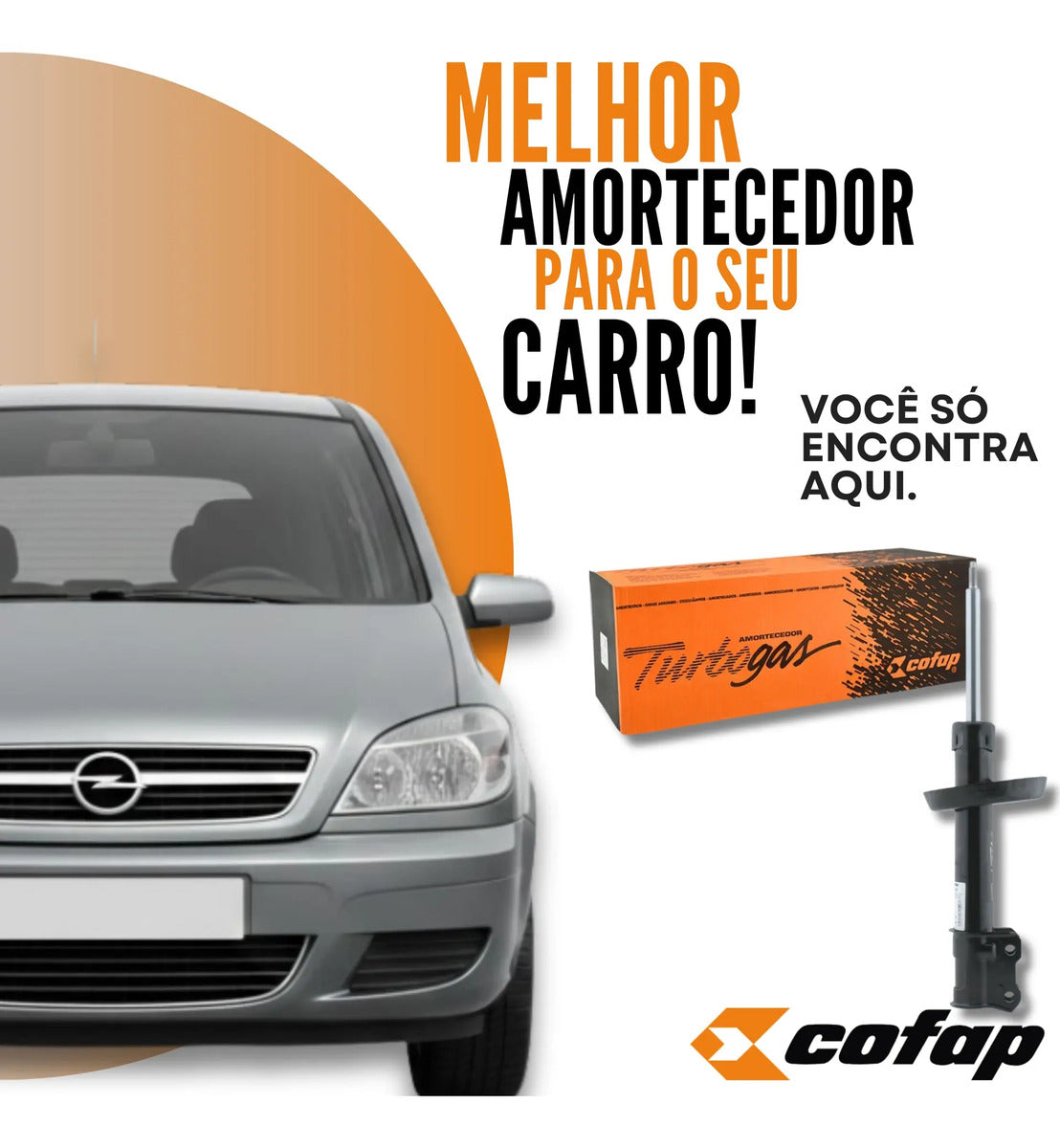 Amortecedor Dianteiro Esquerdo Zafira 01 - 12 Cofap Gp32387