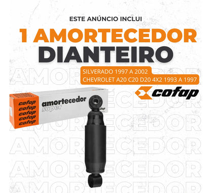 Amortecedor Dianteiro Silverado 97/02 D20 4x2 93/97 Cofap
