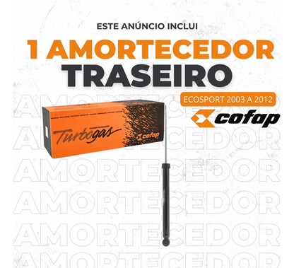 Amortecedor Traseiro Ford Ecosport 2003 A 2012 Todos - Cofap