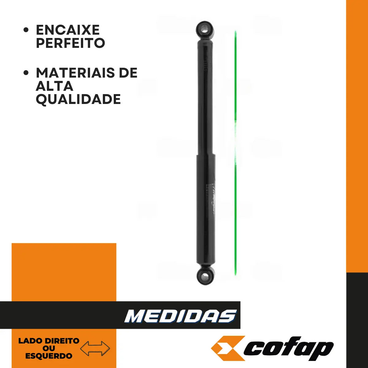 Amortecedor Traseiro Toyota Hilux 2.8 16v 2018/2021 Cofap