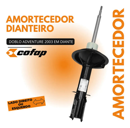 Amortecedor Dianteir Doblo Adventure Original Cofap 2012