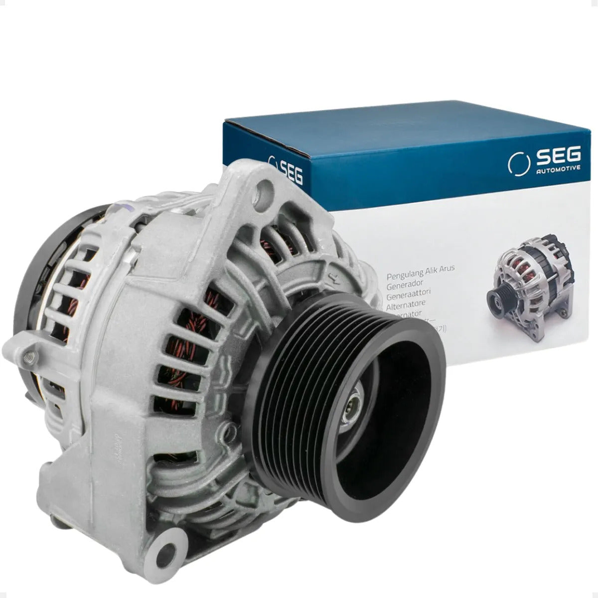 Alternador Mb Actros 2045 2548 2648 24v 100a Com Polia 9pk