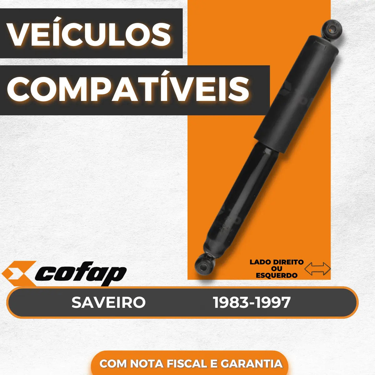 Amortecedor Original Cofap Vw Saveiro 1983 1997