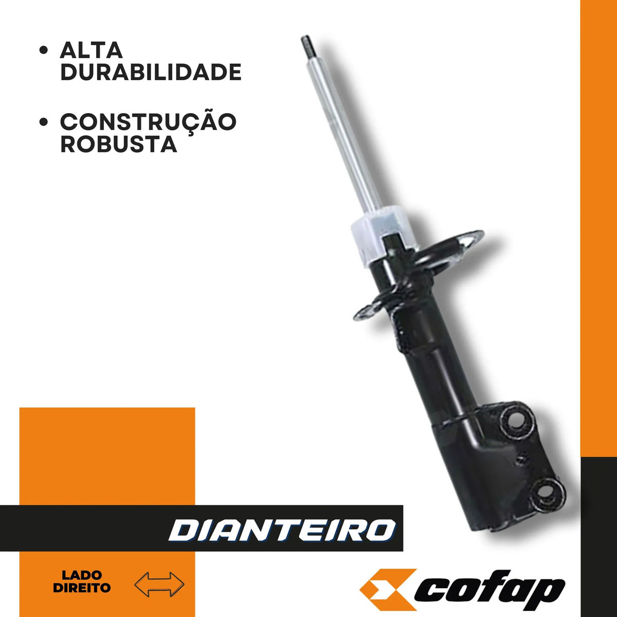 Amortecedor Dianteiro Direito Fusion 13/19 Cofap Gp33246