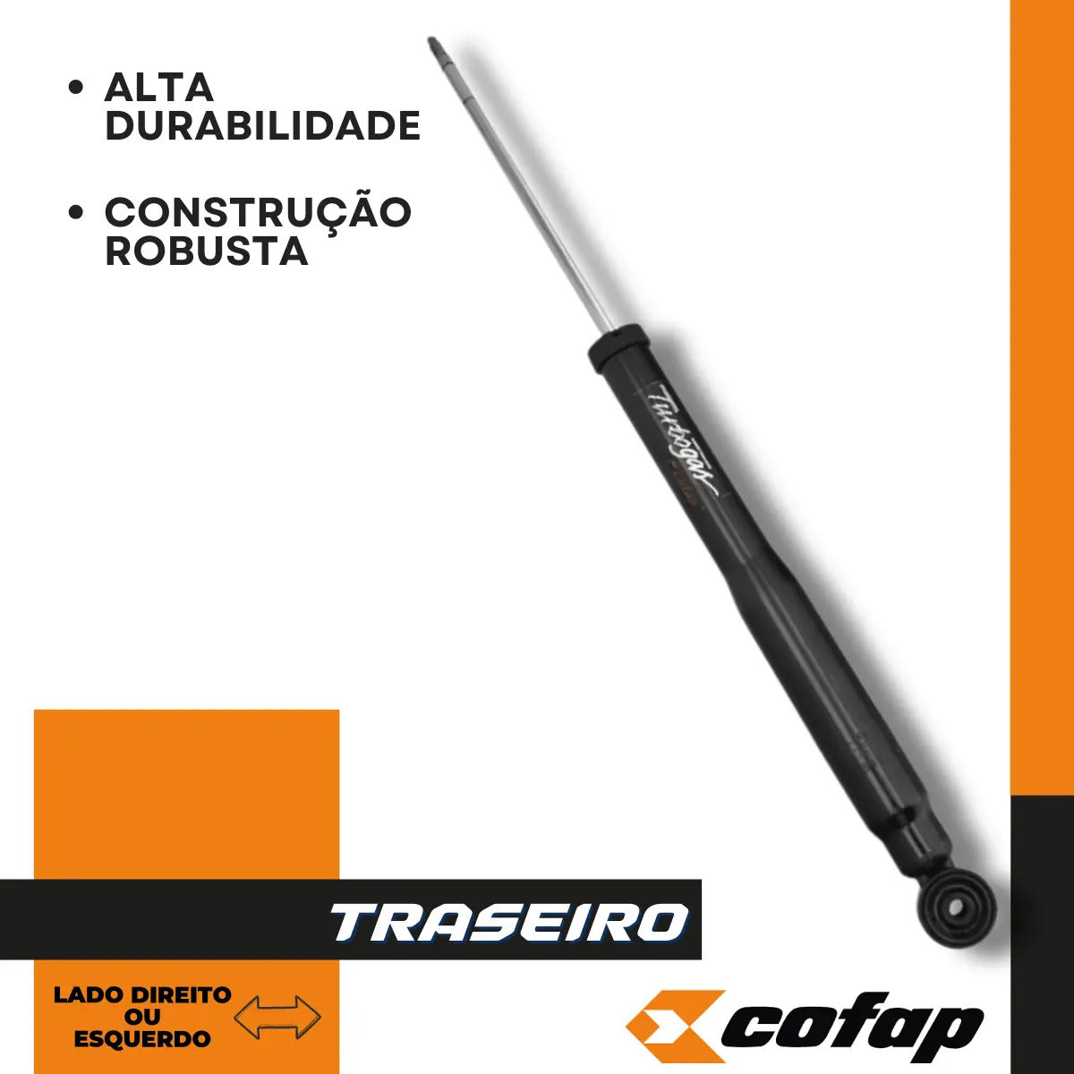 Amortecedor Traseiro Crossfox 2005 A 2014 Cofap