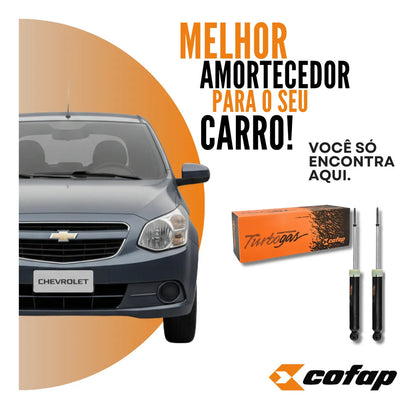 Par Amortecedor Traseiro Original Cofap Agile 2009 A 2014