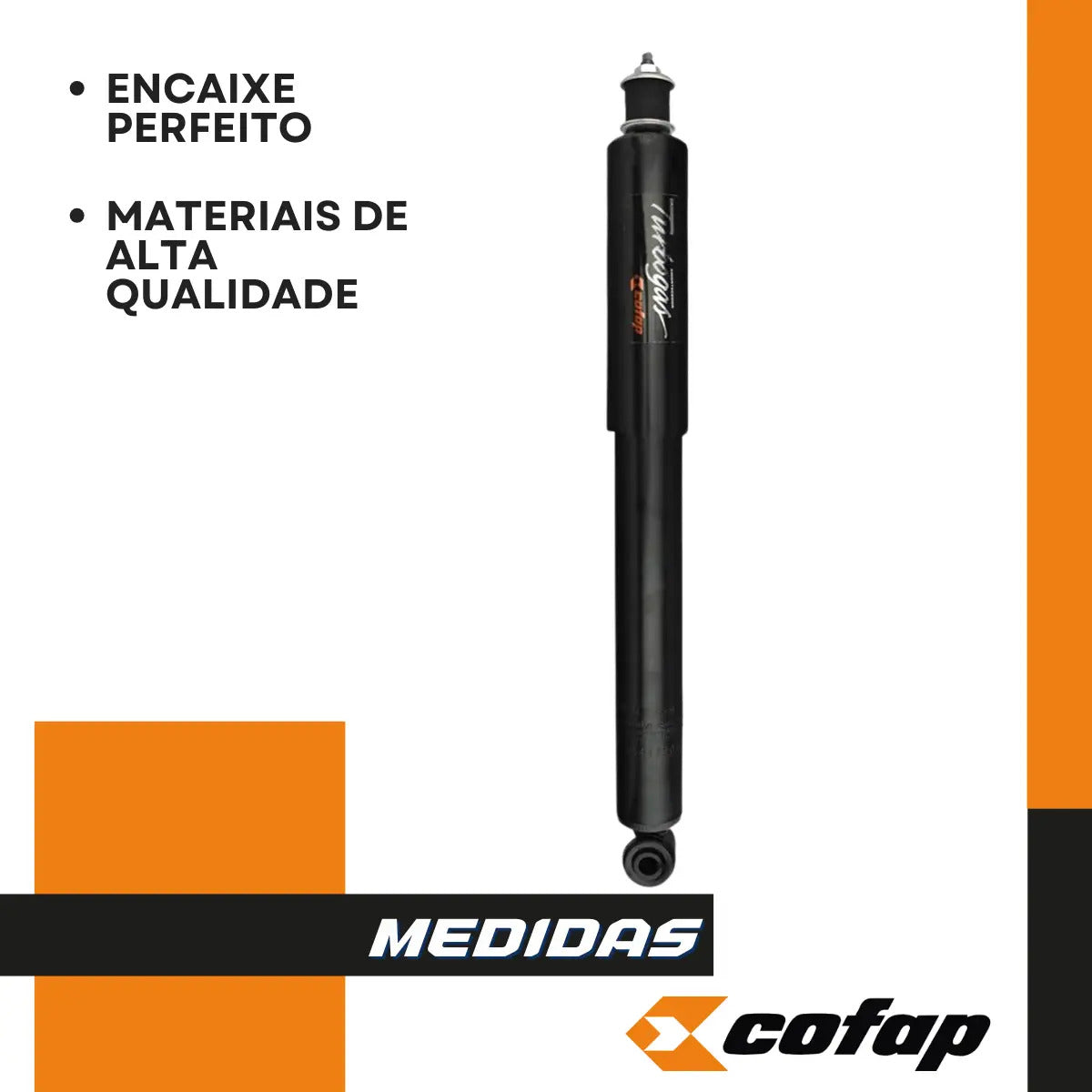 Par Amortecedores Traseiros Cofap Tracker Grand Vitara