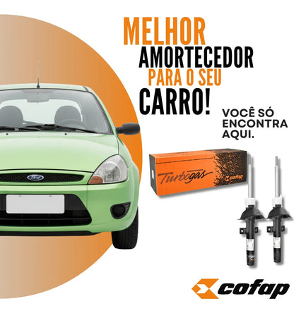 Par Amortecedor Dianteiro Ford Ka 1997 A 2007 Cofap