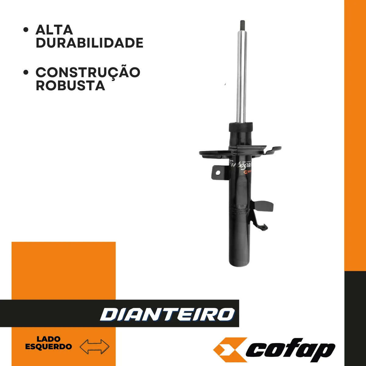 Amortecedor Dianteiro Esquerdo Focus 2013 A 2019 - Cofap