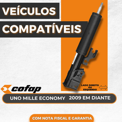 Amortecedor Traseiro Cofap Uno Mille Economy 1.0 2009 Diante