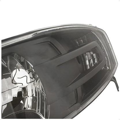 Farol Vw Gol Saveiro G4 2005 Diante Máscara Cinza Arteb