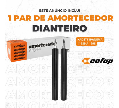 Par Amortecedor Dianteiro Kadett/ipanema Original Cofap