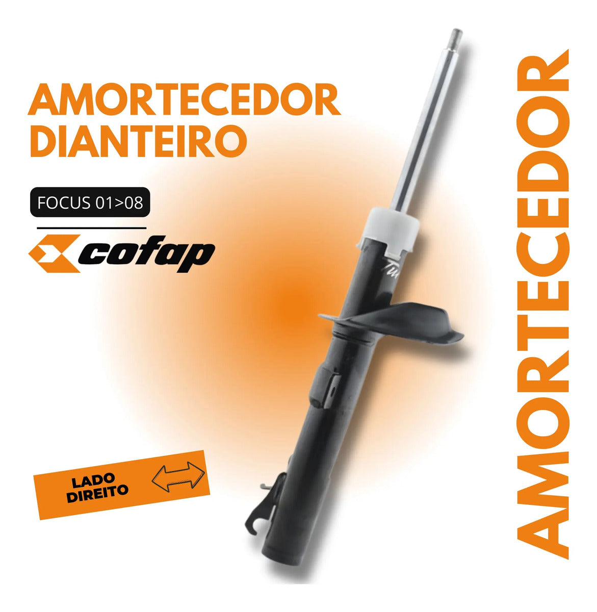 Amortecedor Dianteiro Direito Focus 01 - 08 - Cofap Gp32581