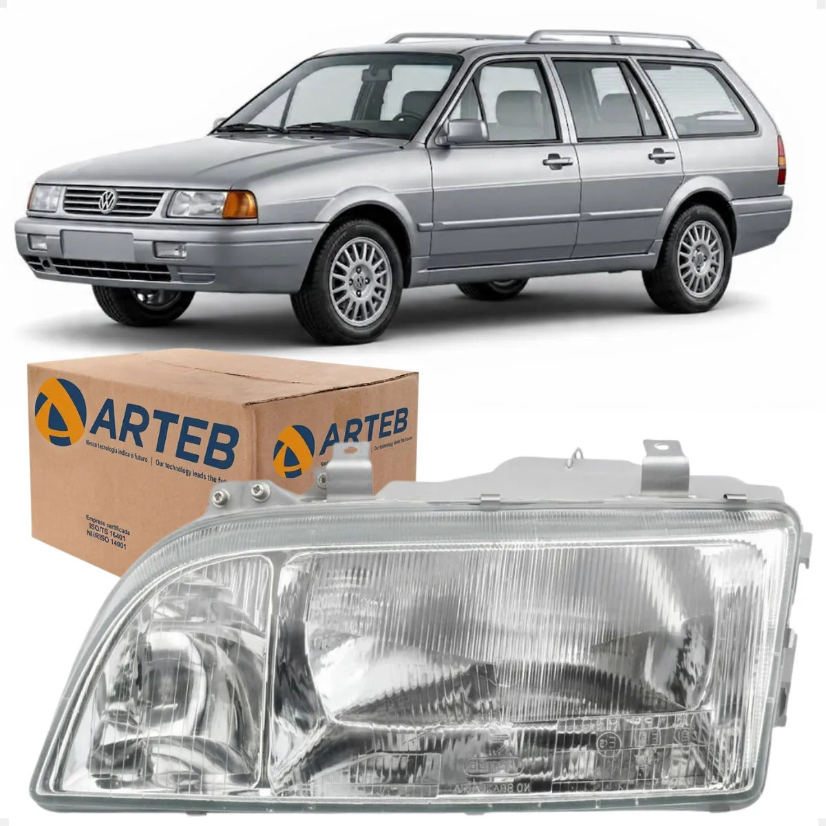 Farol Santana Quantum 1.8 2.0 1991 A 1998 Modelo Arteb