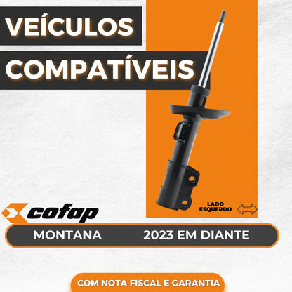 Amortecedor Dianteiro Esquerdo Gm Montana 2023/cofap Gp33533