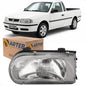 Farol Vw Gol Parati Saveiro G2 1995/2001 Máscar Cinza Arteb