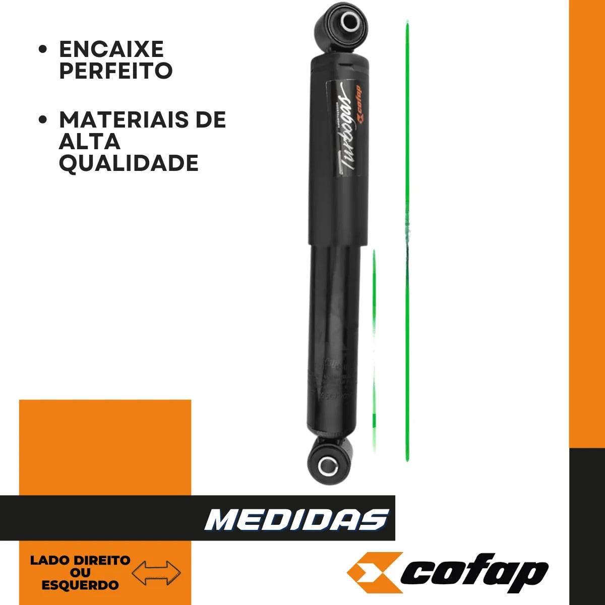 Amortecedor Traseiro Master 2.3 16v Original Cofap