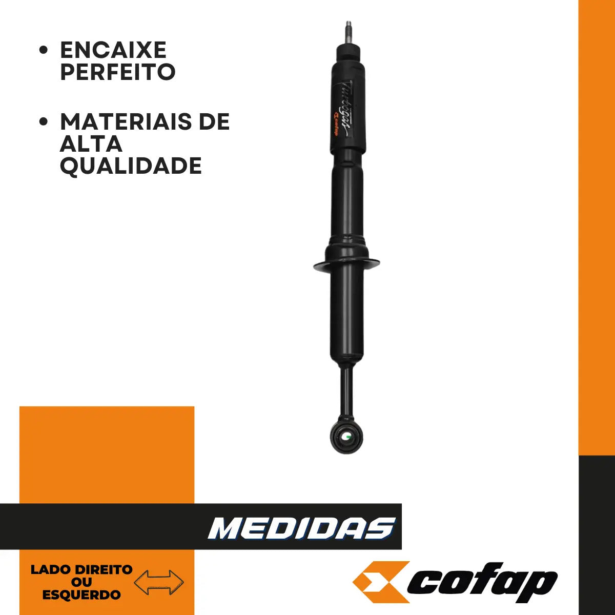 Amortecedor Dianteiro Hilux Sw4 2011 2012 Cofap Turbogas