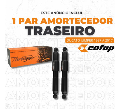 Par Amortecedor Traseiro Ducato Até 2016 Original Cofap