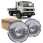 Farol Vw Caminhao 1982 A 1993 Arteb H4 Vidro C/ Meia Luz