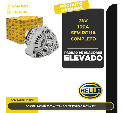 Alternador Constellation Delivery 8150e 2003 A 2011 24v 100a