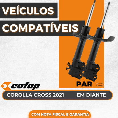 Par Amortecedor Dianteiro Corolla Cross 2021/cofap