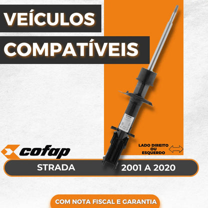 Amortecedor Cofap Dianteiro Strada 2001 A 2020
