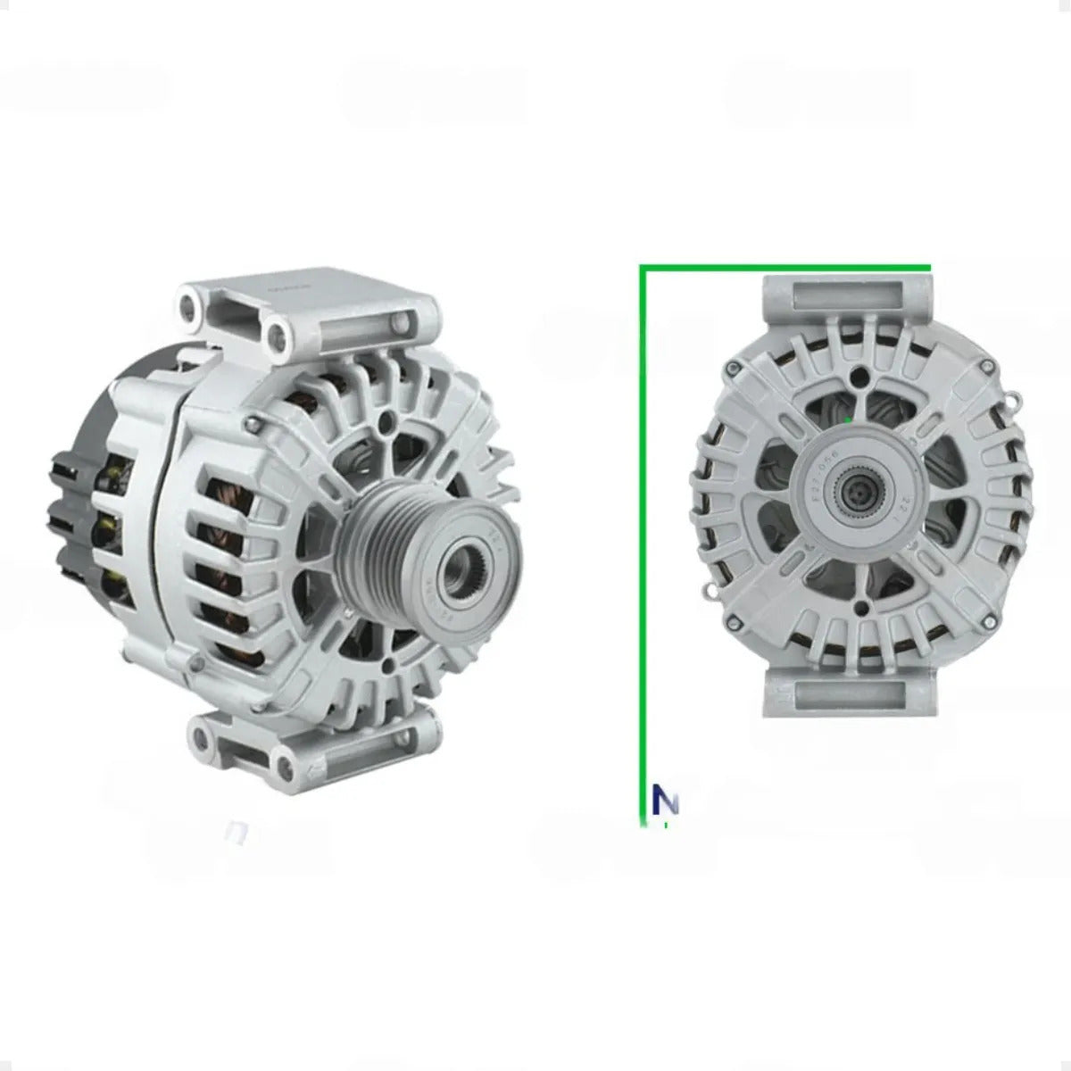 Alternador Sprinter 416 516 2.2 16v 2019 Em Diante 12v 250a