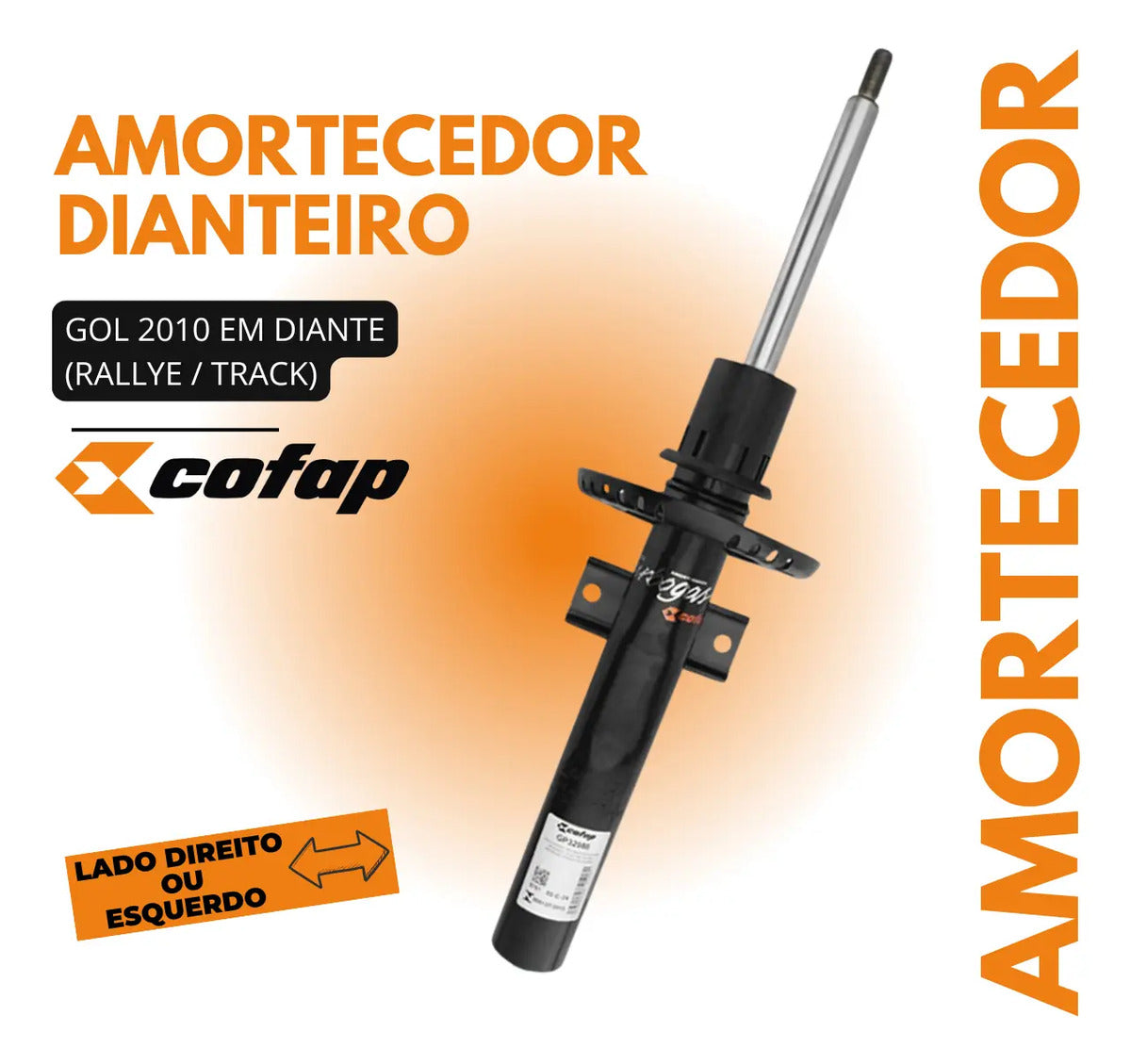 Amortecedor Dianteiro Gol G5 Rallye 2011 Cofap Original