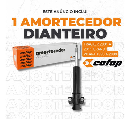 Amortecedor Dianteiro Tracker 2001 À 2011 Mp35986m Cofap