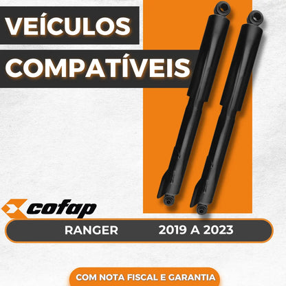 Par Amortecedor Traseiro Ranger Black 2.2 Diesel 4x2 Cofap