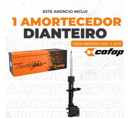 Amortecedor Dianteiro Palio Fire 2004 Original Cofap