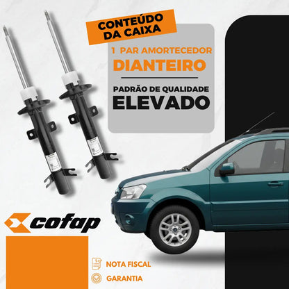 Par Amortecedor Dianteiro Original Cofap Ecosport 2003 2004