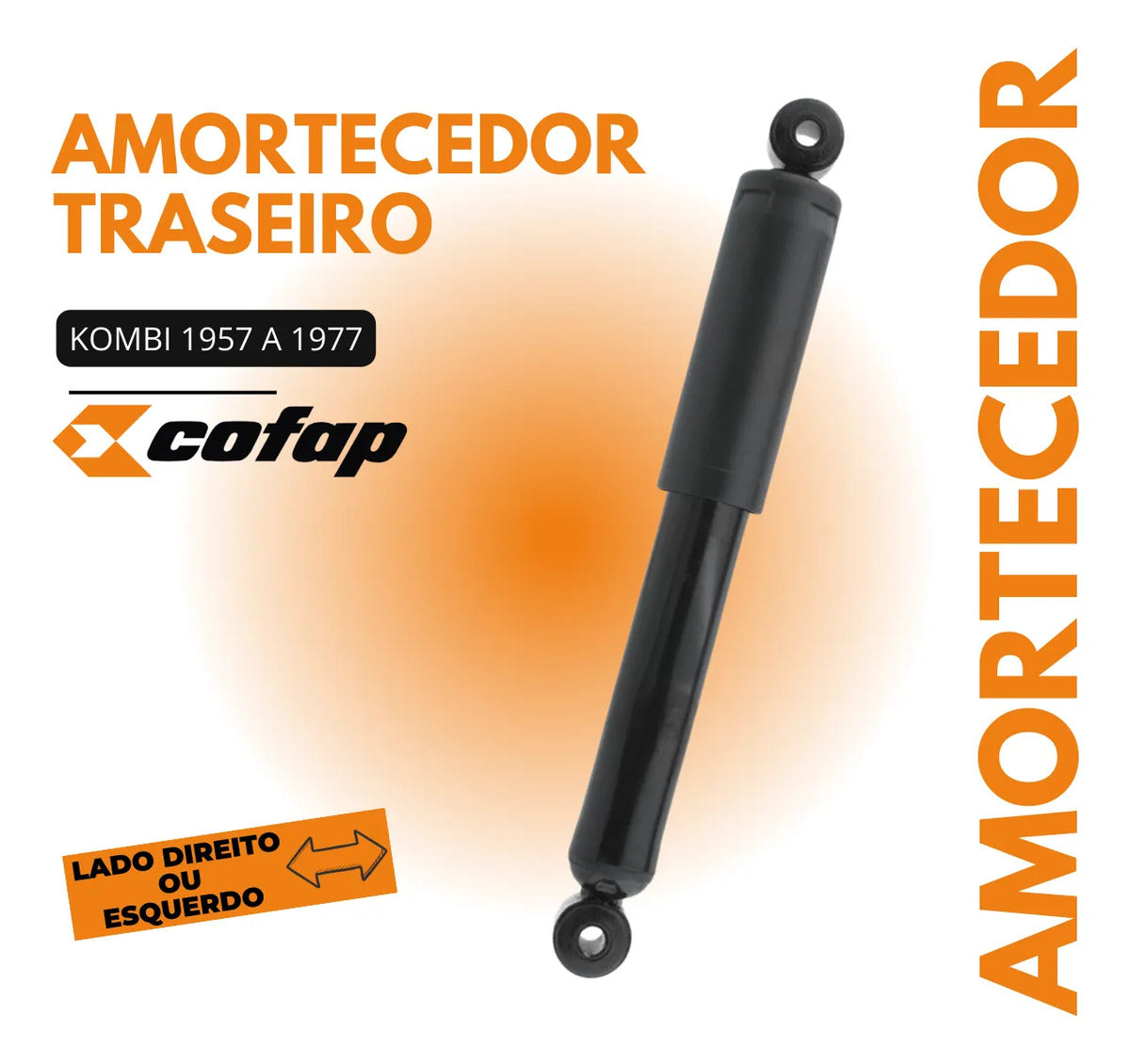 Amortecedor Traseiro Kombi 1957 A 1977 Original Cofap