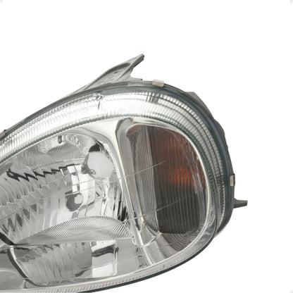 Farol Corsa 1994 A 2010 Lente Lisa Vidro Carcaca Cinza Arteb