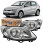 Farol Vw Gol G5 2008 A 2013 Foco Duplo Defletor Malha Arteb