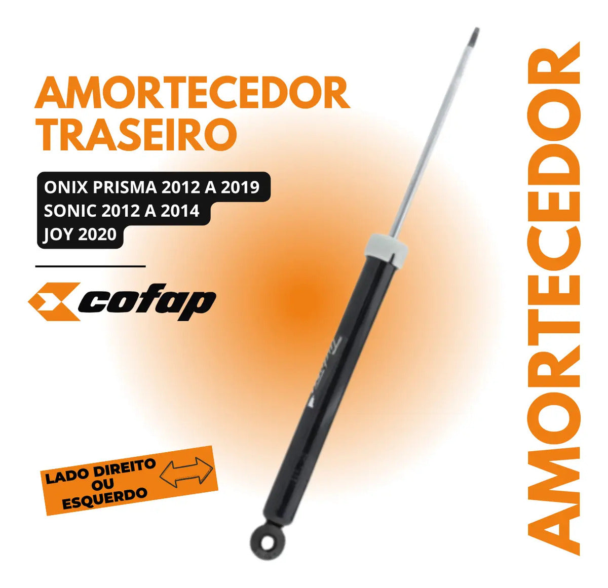 Amortecedor Traseiro Original Cofap Joy 2020 Em Diante