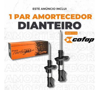 Amortecedor Dianteiro Cruze 11-16 Cofap Gp32959 Gp32960