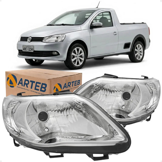 Farol Gol Voyage Saveiro G5 2009 A 2012 Foco Simples Arteb