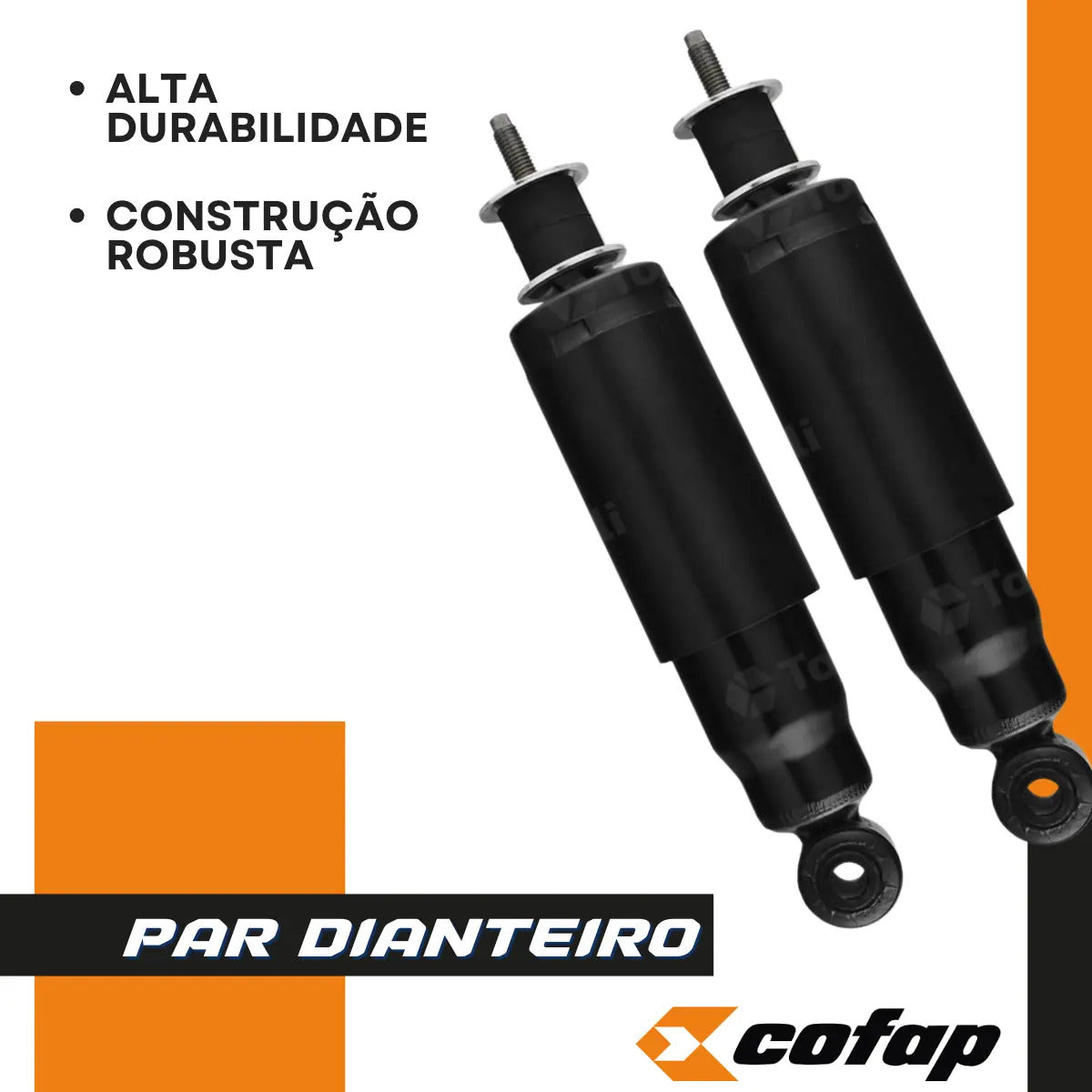 Par Amortecedor Dianteiro L200 Sport 2004 A 2006 Cofap Super