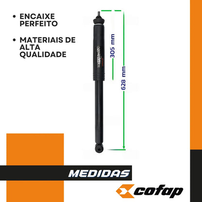 Par Amortecedor Traseiro Original Cofap New Civic 2008 2009