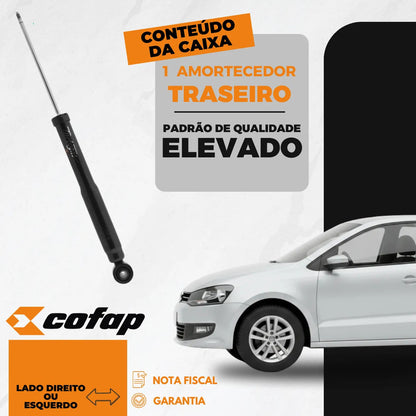 Amortecedor Traseiro Fox 03/ Polo 02/14 Spacefox 06/ - Cofap
