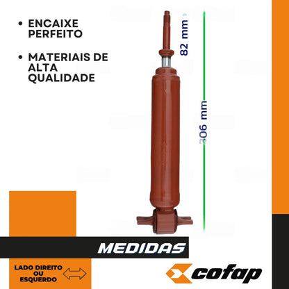 Amortecedor Dianteiro Caravan 1974 A 83 84 85 86 1987 Cofap