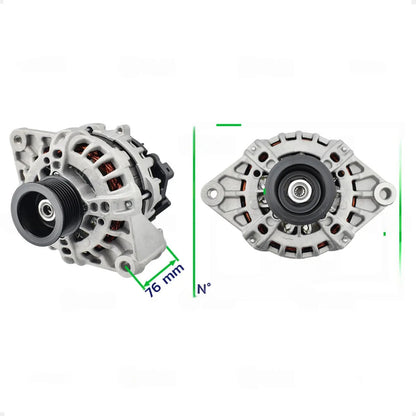 Alternador Vw Worker 13180 15180 17220 24220 26220 12v90a