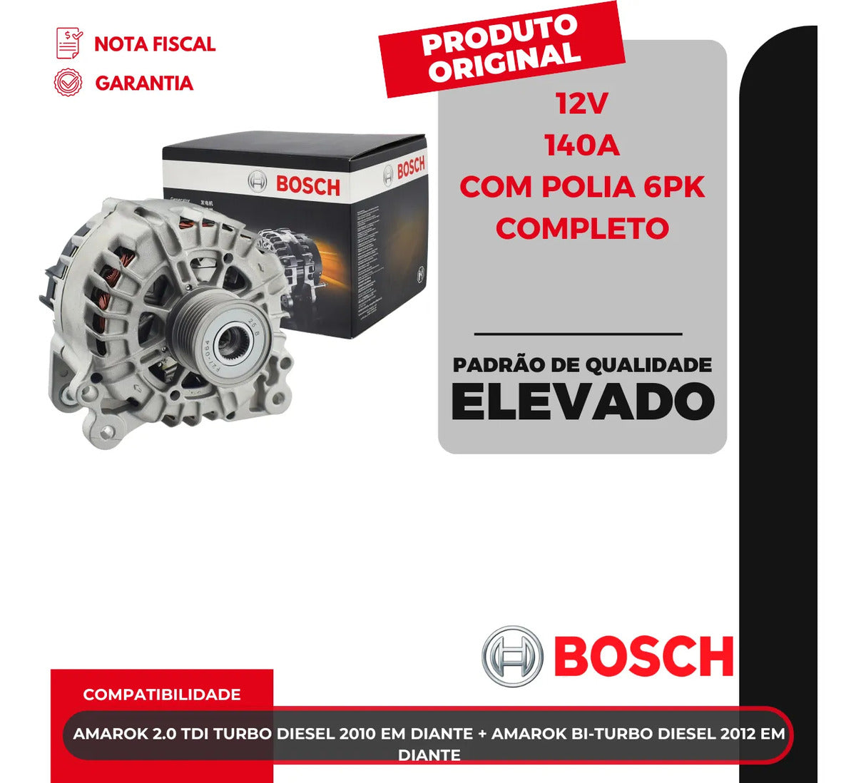 Alternador Bosch 1986a01452