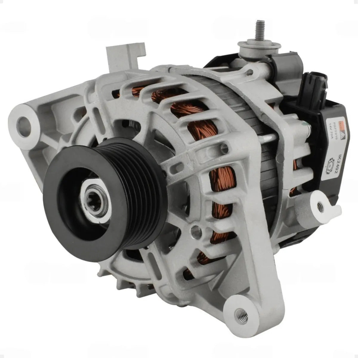 Alternador Etios 1.3 1.5 80a 12v Com Polia 6pk  Completo