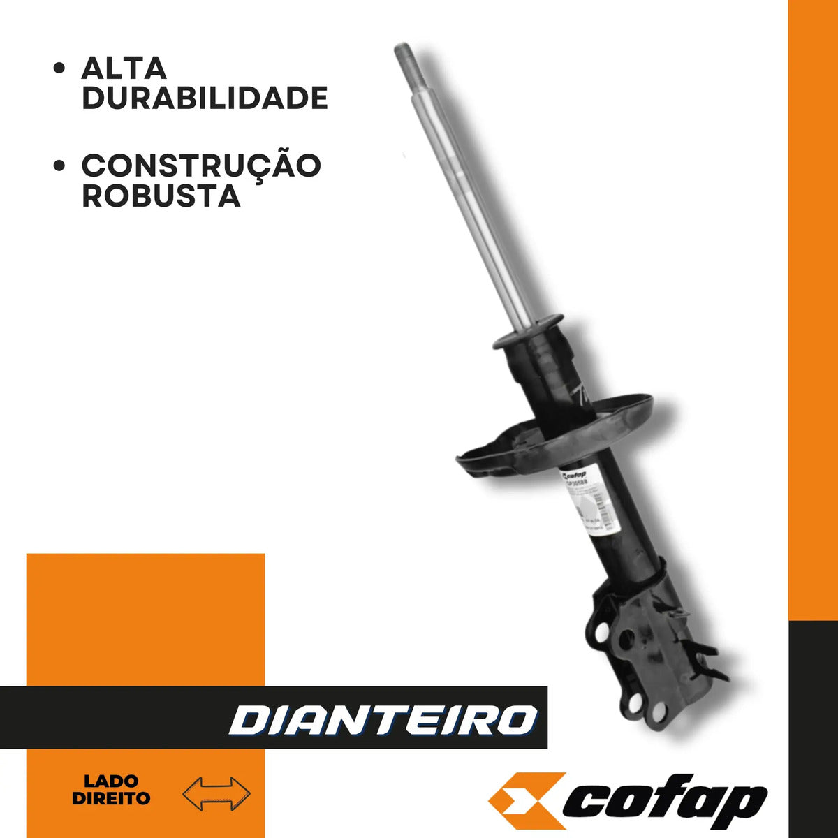 Amortecedor Dianteiro Direito Spin 2015 Cofap Gp30588