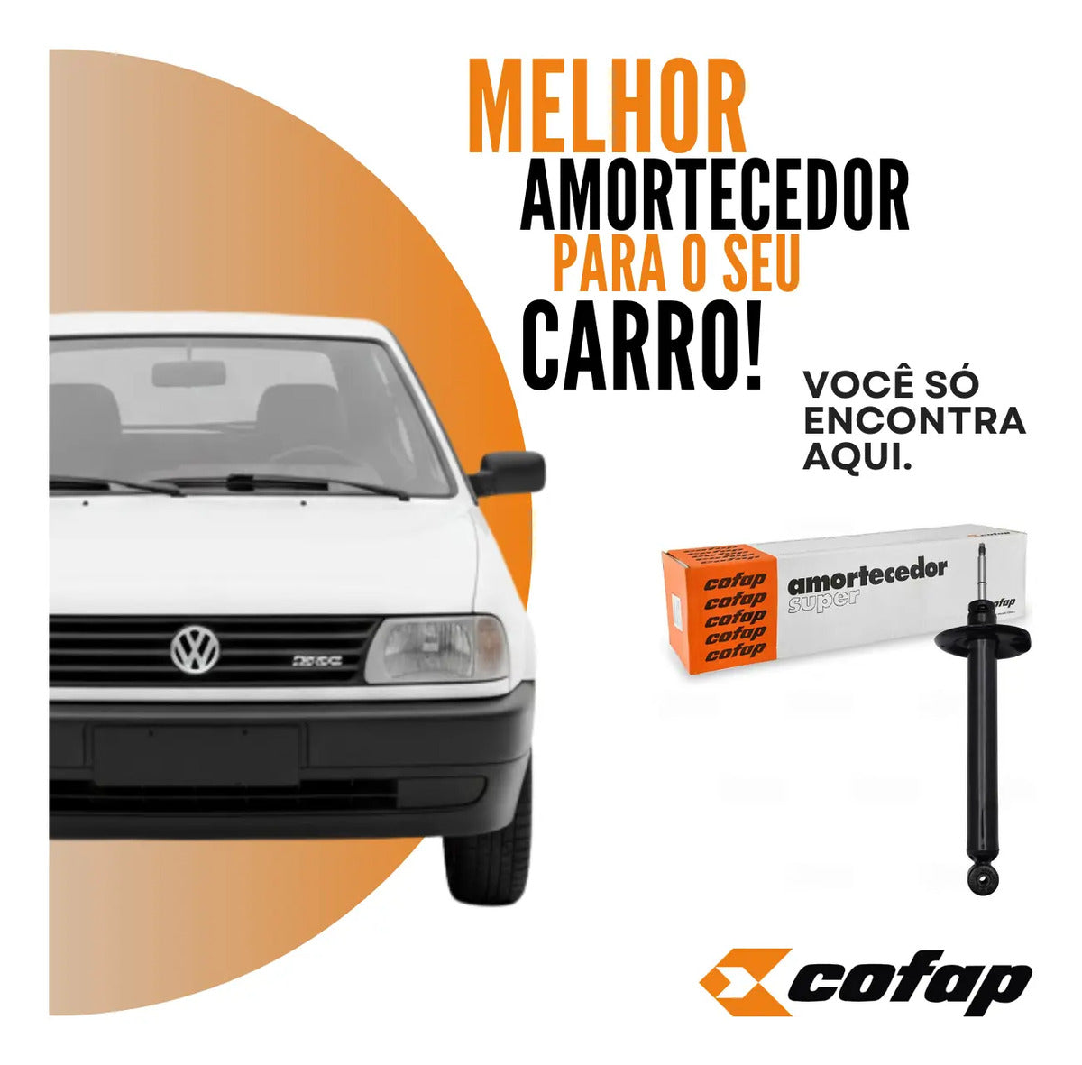 Amortecedor Traseiro Cofap Parati Quadrada 1984 A 1995