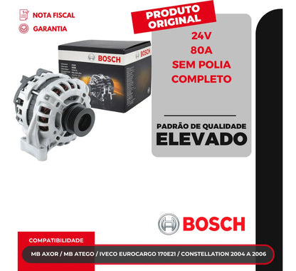 Alternador Doblo Fiorino Grand Siena Palio Punto Uno Bosch